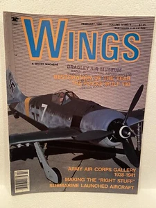 Wings Magazine Focke-Wulf 190 Right Stuff Submarine Launched Aircraft Feb 1984￼ - Picture 1 of 1