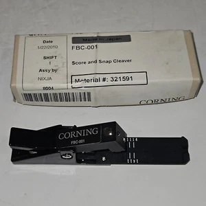 BRAND NEW - Corning FBC-001 Fiber Optic Score & Snap Cleaver - Afbeelding 1 van 8