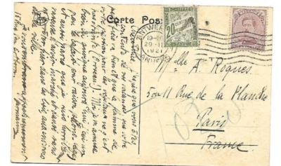 Belgium: 1921; good postalcard view of antwerp, postal with tax EBBL03 - Image 1 of 2