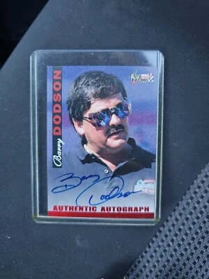 BARRY DODSON auto 1996 Score Board Autographed Racing - Image 1 of 2