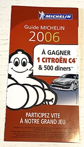 Brochure Grand JEU Guide Michelin Rouge 2006 - Picture 1 of 3