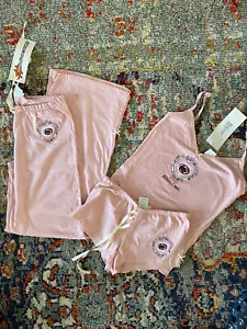 Penn State Pink Valentine 3-Piece Jersey Lounge Set Women’s Small NWT - SOFT! - Picture 1 of 10