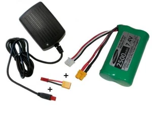 Li-ion Akku 2S 7.4V2500mAh + Ladegerät, Optional... - Bild 1 von 6