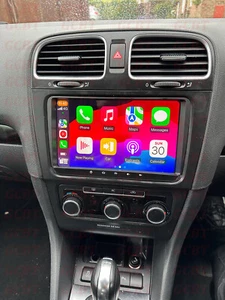 Car Stereo For VW Golf 2009 2010 2011 2012 MK6 Android 13 Carplay GPS Head Unit - Picture 1 of 22