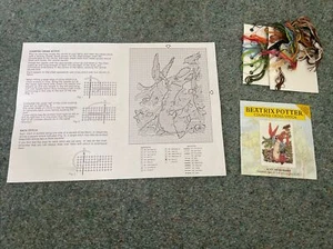 Beatrix Potter 'Peter Rabbit' Cross Stitch Instructions - Picture 1 of 2
