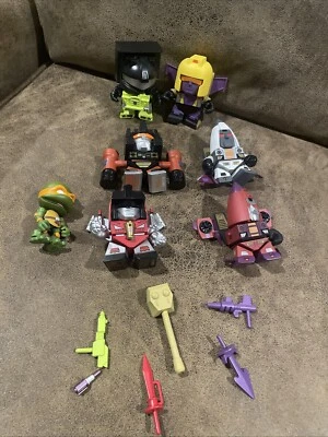 Transformers Loyal Subjects Lote de 6 y una Tortuga Ninja Foto 1 de 4