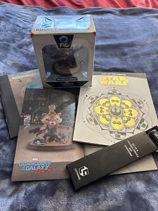 Guardians of the Galaxy Rocket Raccoon & Groot Q-Fig & Star Wars Coloring Book - Picture 1 of 10