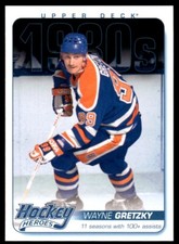 2013-14 Upper Deck Hockey Heroes 1980s Wayne Gretzky Edmonton Oilers #HH40