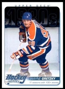 2013-14 Upper Deck Hockey Heroes 1980s Wayne Gretzky Edmonton Oilers #HH40