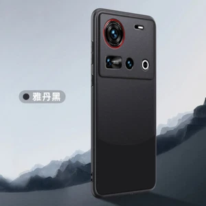 Custodia per ZTE Nubia Z70 Ultra, nuova moda bicolore pelle PU gomma morbida - Foto 1 di 12