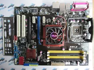 Placa base Asus P5N-D 1.02G NVIDIA nForce 750i SLI 4x DDR2 RAM SOCKET 775 ATX - Imagen 1 de 2