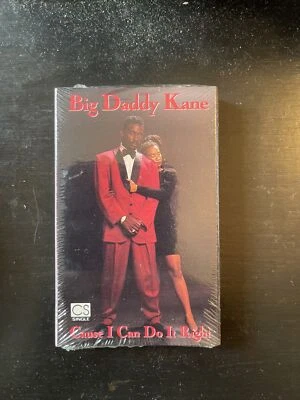Sealed Big Daddy Kane Cause I Can Do It Right Cassette Single 1990 - Image 1 of 4
