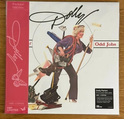 DOLLY PARTON – 9 TO 5 AND ODD JOBS - VMP 180G "RISING SUN" GALAXY VINYL LP - BA - Image 1 of 2