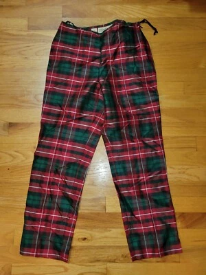Pantalones Cortos JONES NEW YORK COUNTRY Capris Talla 4 100% Seda Navidad A Cuadros  Foto 1 de 2