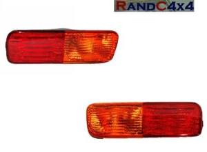 Land Rover Discovery 2 Rear Bumper Light Lamps PAIR XFB101480 & XFB101490 K42 - Picture 1 of 3