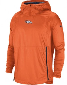 Nike Men’s Denver Broncos Sideline Alpha Fly Rush Hoodie Jacket Extra Large XL - Picture 1 of 11