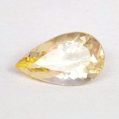 Shola Genuine 9.27 Ct Natural Heliodor (Gold Beryl) from Brazil - Image 1 of 2