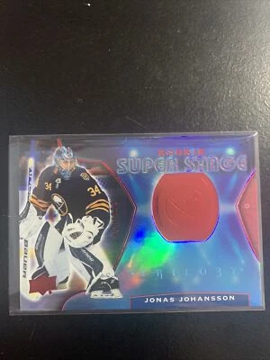 2020-21 UD Trilogy Jonas Johansson Rookie Super Stage Red Foil #'d 210/999 RC - Image 1 of 2