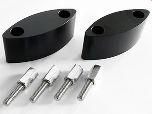 Extensores de espejo Kawasaki Ninja ZX12R 2006-16 ZX14 ZZR1400 ZX-14 ZZR 1400 ZX-12R - Imagen 1 de 12