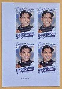 U.S.A. Yogi Berra (Baseball). Block of 4v, Forever stamps 2021 - Picture 1 of 1