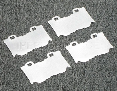 Titanium Brake Pad Shim Heat Shield Set for Infiniti QX70 2014; 5.0 V8 4P Rear - Изображение 1 из 3