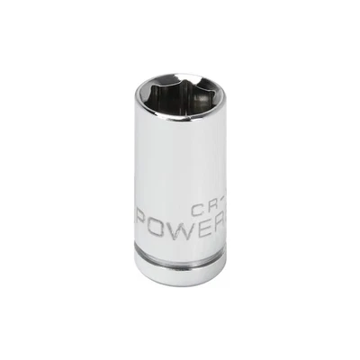 Powerbuilt 1/4 Inch Drive x 5/16 Inch 6 Point Shallow Socket - 648275 - Image 1 of 4