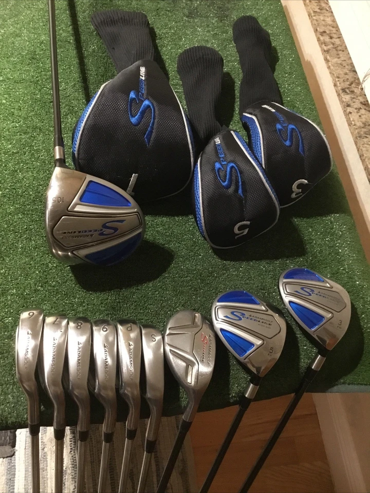 Adams Speedline Full Set (D, 3W, 5W, 4H, 6-PW-SW)Uniflex Graphite & Steel (READ) - Image 1 of 4