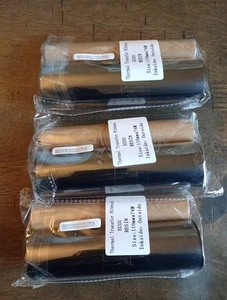 3Pcs 110MMx74M ribbon Thermal Transfer Ribbon BS300 - Picture 1 of 1
