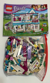 LEGO Friends Stephanie's House 41314 Used (missing 2 pieces)