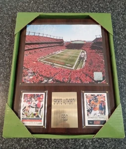 Denver Broncos Sports Authority Field framed plaque + Manning & Demaryius Thomas - Picture 1 of 7