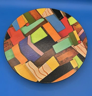 Kachina No. 1 Vintage Round Springbok Puzzle 7 pieces missing Nice Box - Image 1 of 4