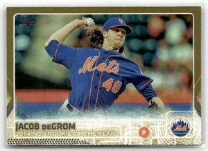 2015 Topps #387 Jacob deGrom Gold #/2015 - Picture 1 of 2