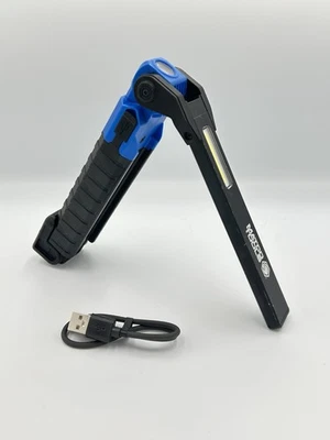 Matco Tools Rechargable 950 Lumen LED Folding Light Blue Has Magnetic Base - Image 1 of 4