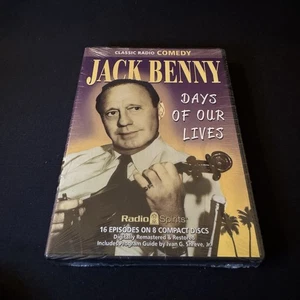 BRAND NEW Radio Spirits Jack Benny Days of our Lives 8 CDs/16 Episodes Comedy - Imagen 1 de 2