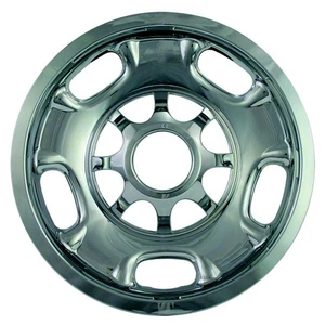 Set of 4 17” Chrome Wheel Skins for 11-14 Silverado Sierra 2500 17” Steel Wheels - Picture 1 of 1