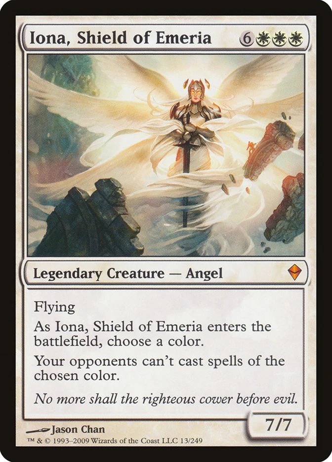 Iona, Shield of Emeria Zendikar - Lightly Played Foil - Image 1 of 1