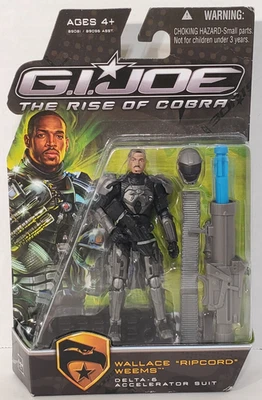 2009 Hasbro GI Joe Rise of Cobra Wallace Ripcord Weems Accelerator Suit NEW - Image 1 of 4
