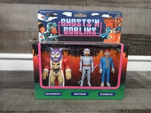 Ghosts' N Goblins - Set 1 de las figuras de reacción Capcom Super 7 2018 TOTALMENTE NUEVAS - Imagen 1 de 6