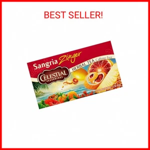Celestial Seasonings Herbal Tea, Sangria Zinger, 20 Count - Picture 1 of 1