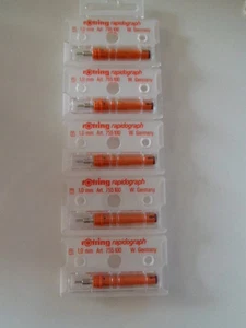 Rotring R755100 *5 unidades* *Naranja* *NUEVO DE LOTE ANTIGUO* - Imagen 1 de 1