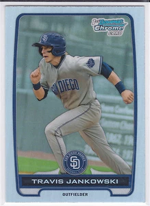 Travis Jankowski San Diego 2012 Bowman Chrome Draft Refractor - Picture 1 of 1
