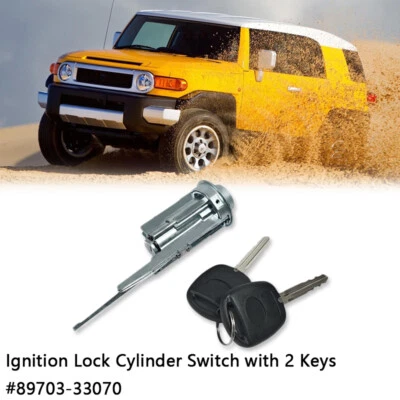Interruptor de cilindro de bloqueo de encendido 2 llaves para Toyota Avalon 4Runner Sequoia Tundra Foto 1 de 4