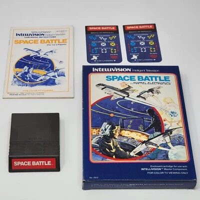 Space Battle (Intellivision) Blue Box CIB COMPLETE & TESTED - Image 1 of 2
