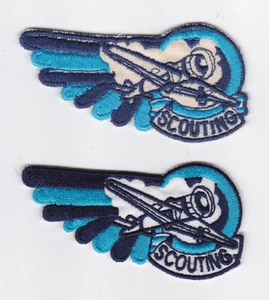 PARCHE SCOUTS OF HOLLAND - NEDERLAND / DUTCH AIR SCOUT & GIRL GUIDE (2 VAR) - Imagen 1 de 2