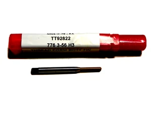 1pc) 3-56 H3 THREAD ROLL FORM BOTTOM TAP TIN COATED TITAN USA TT92822 TT67 - Picture 1 of 3