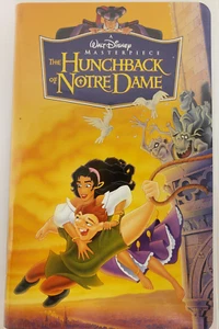 VHS The Hunchback of Notre Dame Disney Masterpiece © 1996 Demi Moore Tom Hulce G - Picture 1 of 2