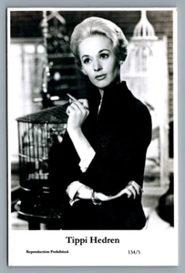 Tippi Hedren (C) Swiftsure 2 Postkarten Jahr 2000 Modern Print 134/5 & 134/6 - Bild 1 von 3