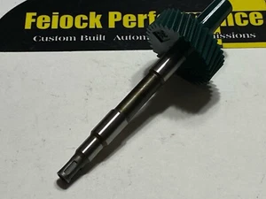904 & 727 34 Tooth / Teeth Green Long Shaft Speedometer Driven Gear - TF6 TF8 - Foto 1 di 1