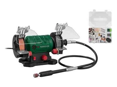 PARKSIDE® Doppelschleifer »PDFW 120 B3«, mit flexibler Welle Leistung: 120 W - Bild 1 von 4