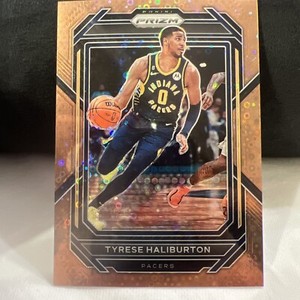 2023 Panini Prizm Tyrese Halliburton BRONZE DISCO 05/20 Indiana Pacers 